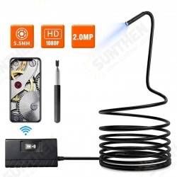 1080P HD Telescoping Wifi Borescope Camera Semi-Rigid Snake Camera USB Borescope IOS For Iphone Tablet 1080P HD Telescoping Wifi Borescope Camera Semi-Rigid Snake Camera USB Borescope IOS For Iphone Tablet