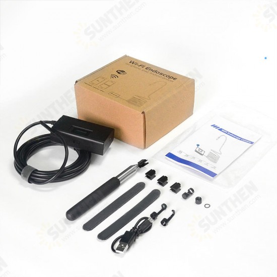 1080P HD Telescoping Wifi Borescope Camera Semi-Rigid Snake Camera USB Borescope IOS For Iphone Tablet