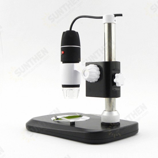 1600X 8 LED Zoom USB Digital Microscope Magnifier Microscope Camera +Video Stand