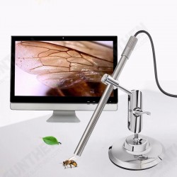 3 In 1 Digital Microscope 1080P USB Borescope Camera IP67 1.0MP 200X Magnification 8 Leds Stand Magnifier Windows Android 3 In 1 Digital Microscope 1080P USB Borescope Camera IP67 1.0MP 200X Magnification 8 Leds Stand Magnifier Windows Android