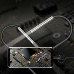 3.9mm Lens Industrial Borescope Camera Three-in-One IP67 Waterproof HD Inspection Borescope for USB Android Phone with 6 LED 3.9mm Lens Industrial Borescope Camera Three-in-One IP67 Waterproof HD Inspection Borescope for USB Android Phone with 6 LED