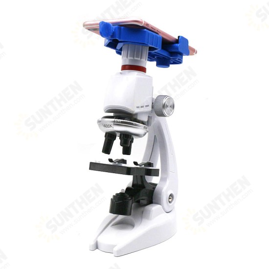 450X or 1200X Children Toy Biological Microscope Set Gift Monocular Microscope Biological Science Experiment Tool for Primary School Student