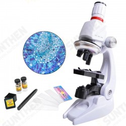 450X or 1200X Children Toy Biological Microscope Set Gift Monocular Microscope Biological Science Experiment Tool for Primary School Student 450X or 1200X Children Toy Biological Microscope Set Gift Monocular Microscope Biological Science Experiment Tool for Primary School Student