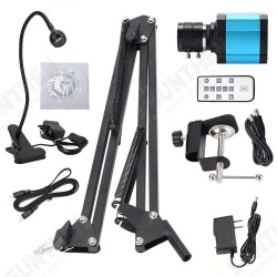 48MP 1080P 2K HDMI USB TF Video Recorder Industrial Lab Soldering Video Microscope Camera Big Visual Field Manual IRIS Zoom Lens 48MP 1080P 2K HDMI USB TF Video Recorder Industrial Lab Soldering Video Microscope Camera Big Visual Field Manual IRIS Zoom Lens