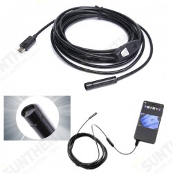 6 LED 7mm Lens Android Borescope Waterproof Inspection Tube Camera 6 LED 7mm Lens Android Borescope Waterproof Inspection Tube Camera