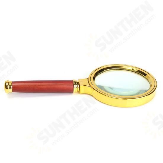 70mm 10X Handheld Magnifier Magnifying Glass Loupe Lens for Easy Reading Jewelry