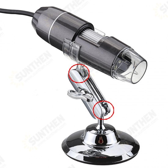 8 Led 0.3M/2M Pixel Digital USB Microscope Magnifier Video Camera