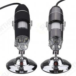 8 Led 0.3M/2M Pixel Digital USB Microscope Magnifier Video Camera