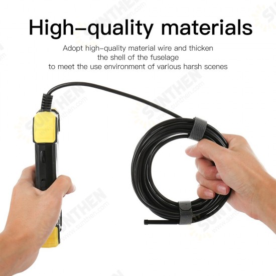 8mm 1080P HD Lens Camera 4.3Inch IPS Industrial Ultra-Clear Pipeline with Screen Automotive Professional observation mirror Waterproof Hard Wire