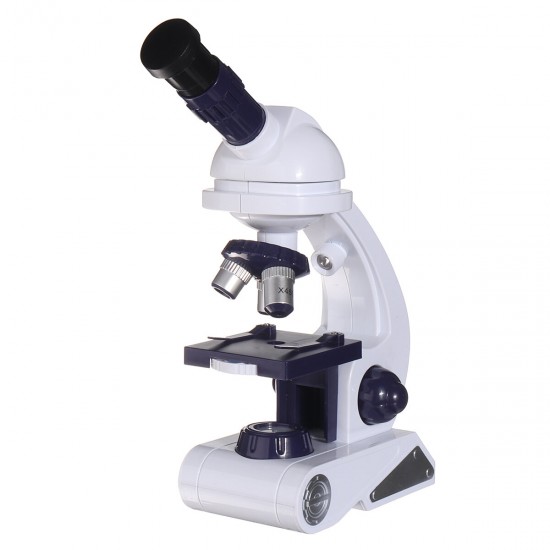 Biological Microscope Kit Children School Educational Toys Kids Gift 80x - 450x