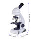 Biological Microscope Kit Children School Educational Toys Kids Gift 80x - 450x