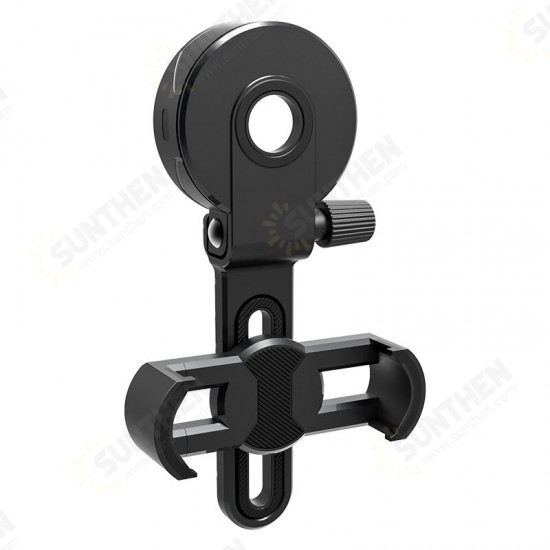 Cell Phone Adapter with Spring Clamp Mount Monocular Microscope Accessories Adapt Telescope Mobile Phone Clip Accessory Bracket