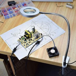 USB Magnifying Glass 3X Bench Vise Table Clamp Magnifier 42 SMD LED Lights Flexible Desk Lamp USB Magnifying Glass 3X Bench Vise Table Clamp Magnifier 42 SMD LED Lights Flexible Desk Lamp