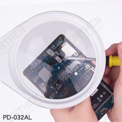Desk Large Clip 48 LEDs 8X Magnifying Glass 800mm Flexible Metal Tube Illuminated Magnifier Lamp Loupe Reading/Rework/Soldering Lengthen Arms Desk Large Clip 48 LEDs 8X Magnifying Glass 800mm Flexible Metal Tube Illuminated Magnifier Lamp Loupe Reading/Rework/Soldering Lengthen Arms