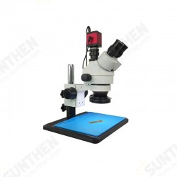 0.7-45X 13MP Trinocular Stereo Soldering Microscope Stand Lens Digital Camera for Repair Mobile Phone Tools Kits 0.7-45X 13MP Trinocular Stereo Soldering Microscope Stand Lens Digital Camera for Repair Mobile Phone Tools Kits