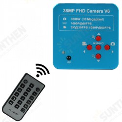 Full HD 1080P 60FPS 2K 38MP HDMI USB Industrial Electronic Digital Video Microscope Camera for Phone CPU PCB Repair Full HD 1080P 60FPS 2K 38MP HDMI USB Industrial Electronic Digital Video Microscope Camera for Phone CPU PCB Repair