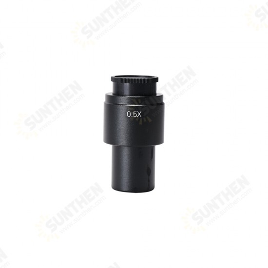 0.35X 0.5X 1X 2X Industry Mono Lens Zoom C-mount Adapter Lens for 10A 0.7X~4.5X Industry Microscope Lens Camera Eyepiece Lens