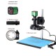24MP 1080P 60F/S HDMI Video Camera Digital Microscope Set 150X C-mount Lens 56 LED Light Phone Soldering Tools