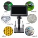 26MP HDMI Digital Microscope 60fps Hight Frames Rate Microscope Camera with HDR Mode Eliminate Metal Reflection Soldering 2100X Adjustable HY-2070