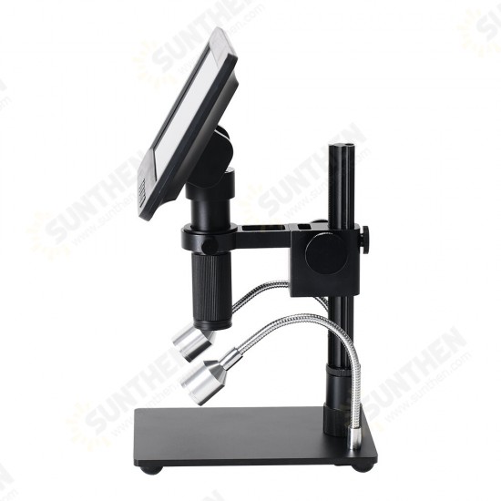 26MP HDMI Digital Microscope 60fps Hight Frames Rate Microscope Camera with HDR Mode Eliminate Metal Reflection Soldering 2100X Adjustable HY-2070