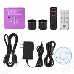 2K 51MP 1080P 60FPS HDMI USB Electronic Industrial Microscope Camera 0.5X Eyepiece Adapter 30mm/30.5m Ring for Phone PCB Repair 2K 51MP 1080P 60FPS HDMI USB Electronic Industrial Microscope Camera 0.5X Eyepiece Adapter 30mm/30.5m Ring for Phone PCB Repair