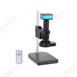 4K Industrial Microscope Camera HDMI USB Outputs 180X C-mount Lens 144 LED Light Big Boom for PCB Repair Soldering 4K Industrial Microscope Camera HDMI USB Outputs 180X C-mount Lens 144 LED Light Big Boom for PCB Repair Soldering
