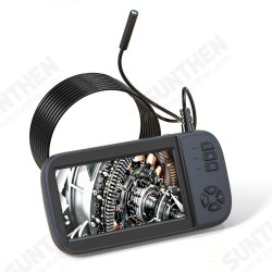 451-1 Single Len 4.5inch IPS Display 1920*1080 Industrial Borescope IP67 Waterproof Camera with 1/5/10M Hard Wire 451-1 Single Len 4.5inch IPS Display 1920*1080 Industrial Borescope IP67 Waterproof Camera with 1/5/10M Hard Wire