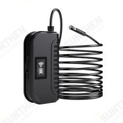 8MM WIFI 109-4 Dual Lens Borescope Camera IP67 Waterproof Wireless Digital Inspection with 6 PCS LED Lights 8MM WIFI 109-4 Dual Lens Borescope Camera IP67 Waterproof Wireless Digital Inspection with 6 PCS LED Lights