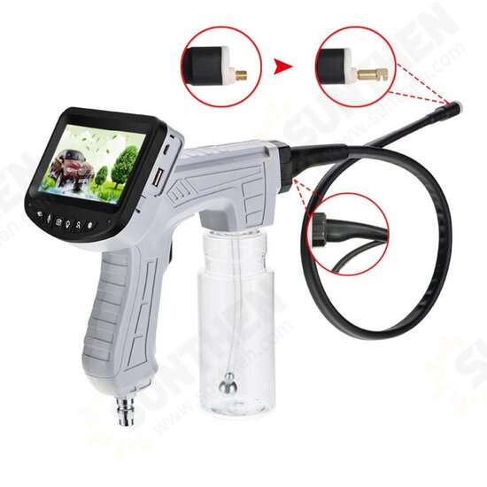 KA-8 4.3 Inch LCD Display Visual Cleaning Instrument Pipe Borescope Car Air Conditioner Pipeline Inspection Camera