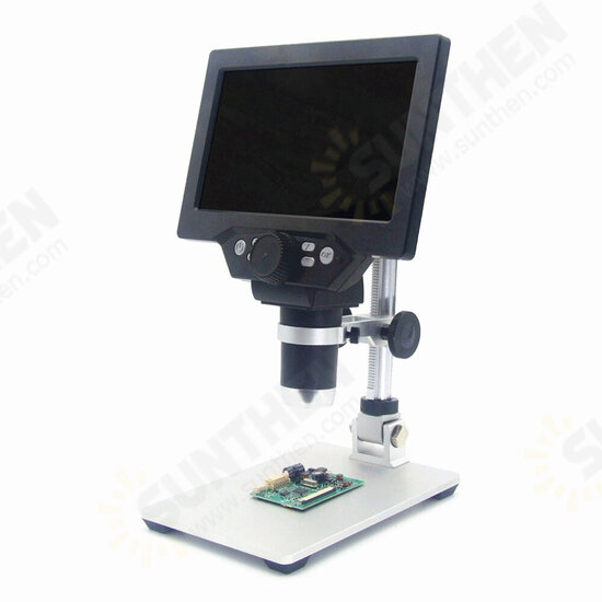 G1200 Digital Microscope 12MP 7 Inch Large Color Screen Large Base LCD Display 1-1200X Continuous