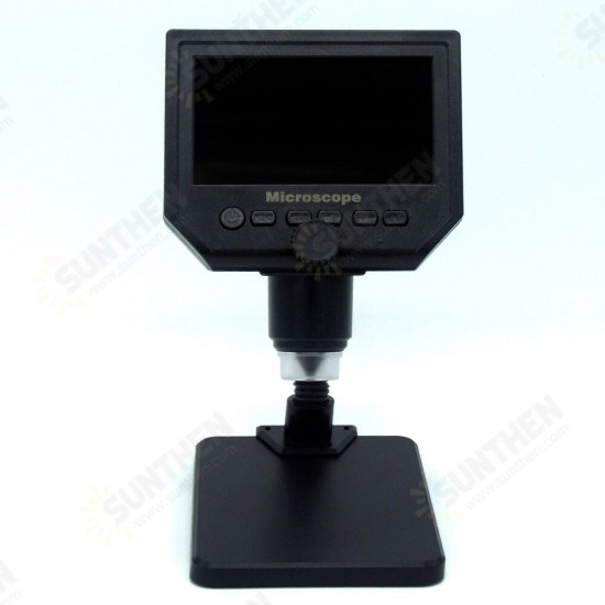 G600 600X Electronic USB Microscope Digital Soldering Video Microscope Camera 4.3 Inch LCD M