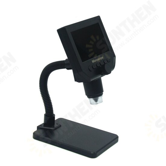 G600 600X Electronic USB Microscope Digital Soldering Video Microscope Camera 4.3 Inch LCD M