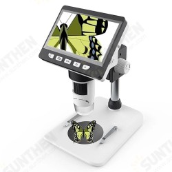 G700 4.3Inches HD 1080P Portable Desktop LCD Digital Microscope 10 Languages 8 Adjustable High Brightness LED Adjustable Bracket Capture Video Record G700 4.3Inches HD 1080P Portable Desktop LCD Digital Microscope 10 Languages 8 Adjustable High Brightness LED Adjustable Bracket Capture Video Record