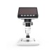 G700 4.3Inches HD 1080P Portable Desktop LCD Digital Microscope 10 Languages 8 Adjustable High Brightness LED Adjustable Bracket Capture Video Record