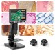 MT315 2000X Dual Lens Digital Microscope 7-inch HD IPS Large Screen Multiple Lens for Circuit/Cells Observation Up&Down Light Source Computer Viewing