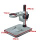 New Metal Table Stand Universal Stereo Microscope Bracket Stand Holder with 76mm Adjustable Focus Bracket for LAB