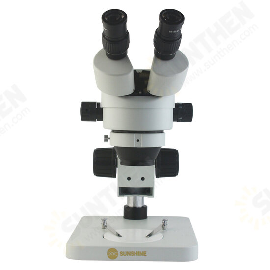 SZM45-B1 7-45x Binocular Microscope Continuous Zoom Microscope 90x Eyepiece 20/40 Binocular for Motherboard Repair