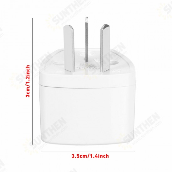 US to AU Power Adaptor Plug Converter Tourist Travel Adapter Lightweight