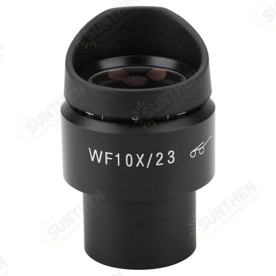 WF10X/23 Adjustable Microscope Wide Angle Eyepiece Ocular Eye Point Lens