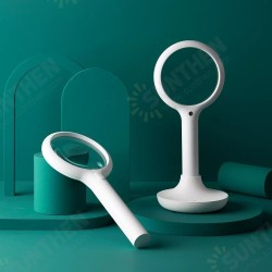 3X Smart Gravity Sensor Handheld Magnifier Optical Glass Lens Loupe with 45 LED Lights Automatically Adjust Brightness Night Light from Youpin