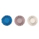 6pcs/set Dental Composite Resin Polishing Disc Kit Spiral Flex Brush Burs Diamond System RA Disc 14mm Wheel