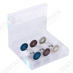 6pcs/set Composite Resin Polishing Disc Kit Spiral Flex Brush Burs Diamond System RA Disc 14mm Wheel 6pcs/set Composite Resin Polishing Disc Kit Spiral Flex Brush Burs Diamond System RA Disc 14mm Wheel