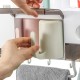 Automatic Toothpaste Dispenser Toothbrush Holder Wall Mounted Storage Stand + 2/3/4 Cups