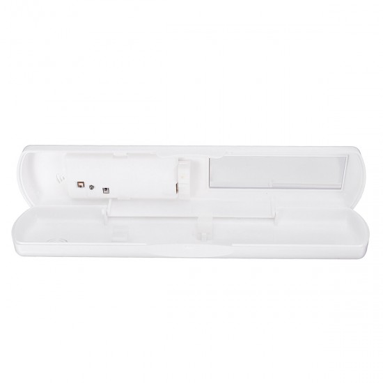 Portable UV Sanitizer Toothbrush Sterilizer Holder Disinfection Box Germ Dental Care
