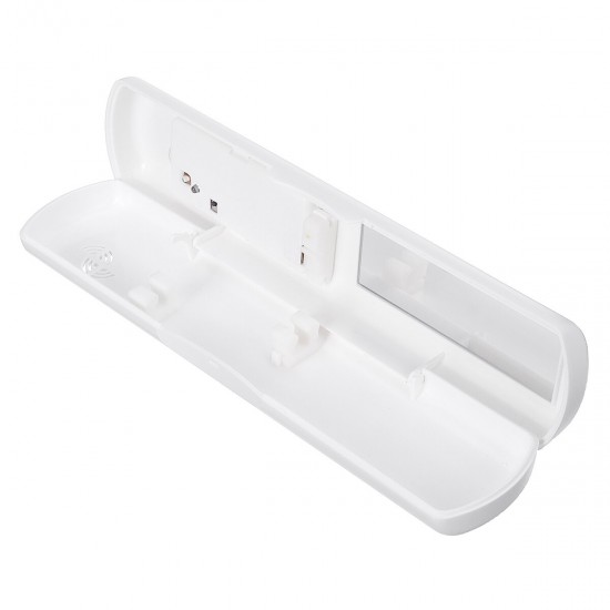 Portable UV Sanitizer Toothbrush Sterilizer Holder Disinfection Box Germ Dental Care