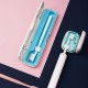 UVC Toothbrush Sterilizer Portable Toothbrush Timing Disinfection Storage Box from