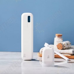 UVC Toothbrush Sterilizer Portable Toothbrush Timing Disinfection Storage Box from UVC Toothbrush Sterilizer Portable Toothbrush Timing Disinfection Storage Box from