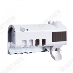 UV Light Toothbrush Holder Sterilizer Cleaner Automatic Toothpaste Dispenser UV Light Toothbrush Holder Sterilizer Cleaner Automatic Toothpaste Dispenser