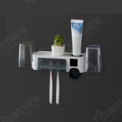Ultraviolet Electric Toothbrush Sterilizer Wall Mount Toothbrush Storage Holder Automatic Toothpaste Squeezer Ultraviolet Electric Toothbrush Sterilizer Wall Mount Toothbrush Storage Holder Automatic Toothpaste Squeezer