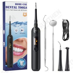 Household Portable Oral Irrigator USB Rechargeable Calculus Remover IPX6 Waterproof Electric Tartar Remover Whitening Tooth Cleaner Household Portable Oral Irrigator USB Rechargeable Calculus Remover IPX6 Waterproof Electric Tartar Remover Whitening Tooth Cleaner